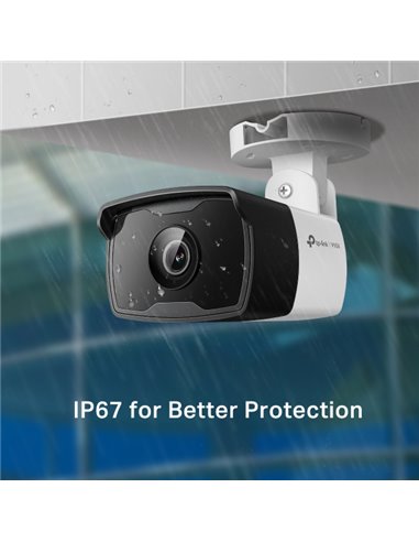 "TP-LINK VIGI 4MP Outdoor Bullet Network Camera,VIGI C340i(4mm), 1/3""
Progressive Scan CMOS, obiectiv: 4mm, F2.2,  unghi vizual