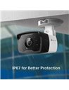 "TP-LINK VIGI 4MP Outdoor Bullet Network Camera,VIGI C340i(4mm), 1/3""
Progressive Scan CMOS, obiectiv: 4mm, F2.2,  unghi vizual