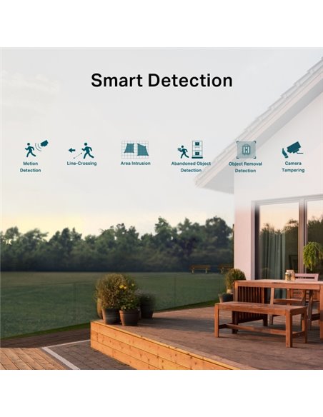 "TP-LINK VIGI 4MP Outdoor Bullet Network Camera,VIGI C340i(4mm), 1/3""
Progressive Scan CMOS, obiectiv: 4mm, F2.2,  unghi vizual