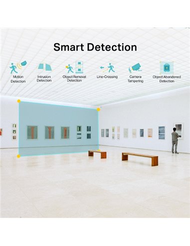 "TP-LINK VIGI 3MP Indoor Turret Network Camera,VIGI C430(2.8mm), 1/2.8""Progressive Scan CMOS, obiectiv: 2.8mm, F1.6,  unghi viz