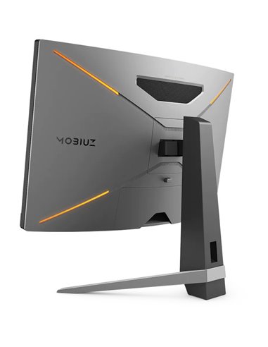 Monitor 31.5" BENQ EX3210R, iluminare de fundal cu leduri, gaming Mobiuz, QHD 2560* 1440, 300 cd/ mp, HDR10, VESA DisplayHDR 400