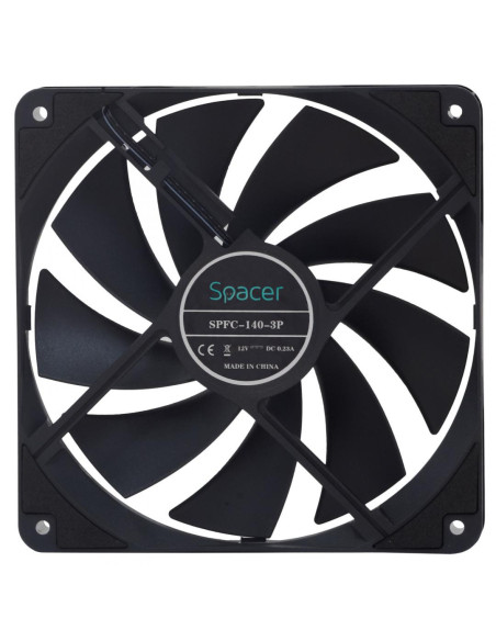 Ventilator Spacer 140mm, 1400RPM, conector 3 pin, tip rulment