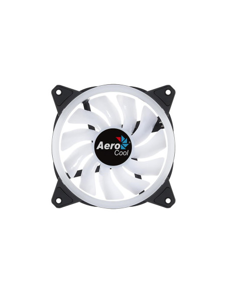 Ventilator Aerocool Duo 12 120mm iluminare aRGB, iluminare LED