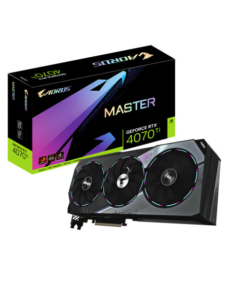 Placa video Gigabyte AORUS GeForce RTX 4070 Ti