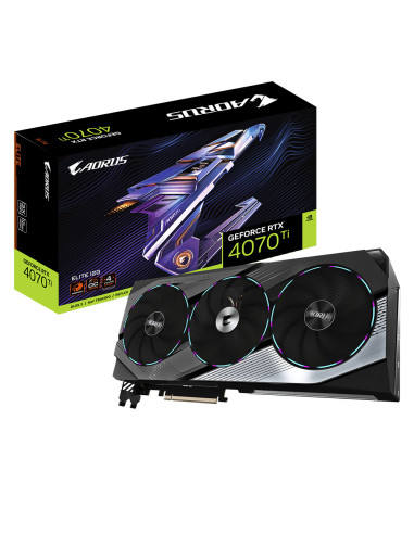 Placa video Gigabyte AORUS GeForce RTX 4070 Ti