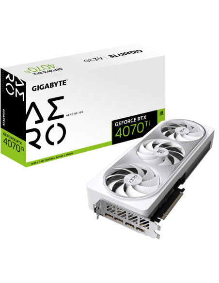 Placa video Gigabyte GeForce RTX 4070 Ti AERO OC,GV-N407TAERO