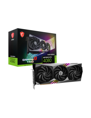Placa video MSI GeForce RTX 4080 16GB GAMING X,GEFORCE RTX 4080