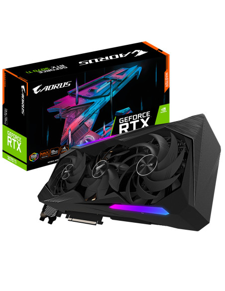 Placa video Gigabyte AORUS GeForce RTX 3070 Ti MASTER, 8GB