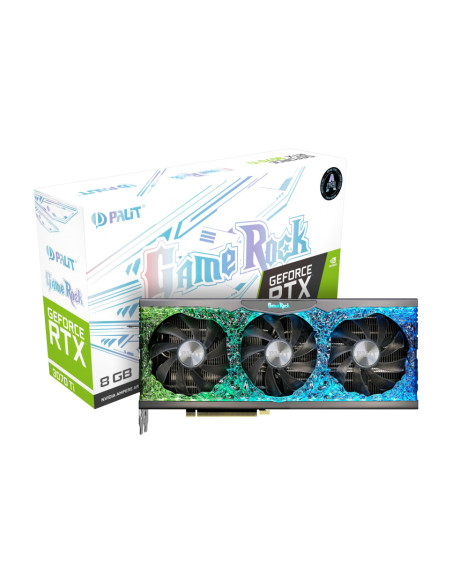 Placa video Palit GeForce RTX 3070 Ti GameRock LHR 8GB