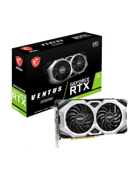 Placa video MSI GeForce RTX 2060 VENTUS GP OC, 6GB