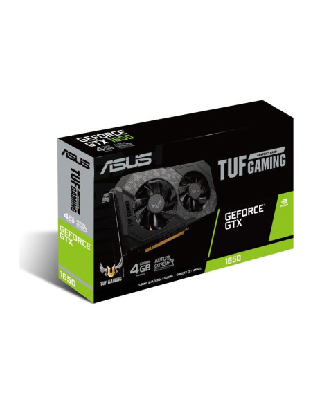 Placa video ASUS GeForce GTX 1650 TUF Gaming D6, 4GB