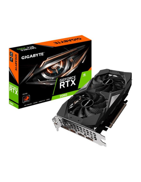 Placa video GIGABYTE GeForce RTX 2060 D6, 6GB
