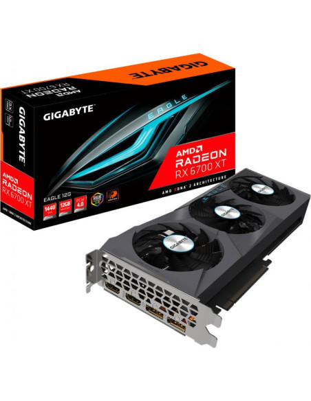 Placa video GIGABYTE Radeon RX 6700 XT EAGLE 12GB