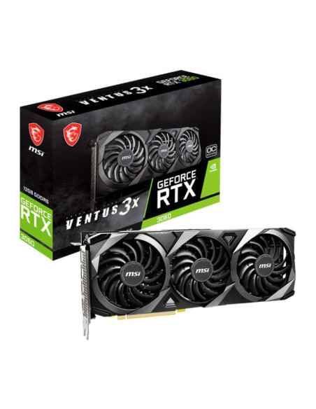 Placa video MSI GeForce RTX 3060 VENTUS 3X OC LHR 12GB