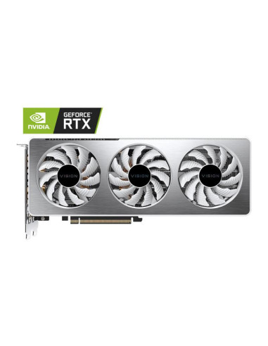 Placa video GIGABYTE GeForce RTX 3060 Ti VISION OC LHR, 8GB