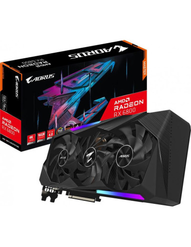 Placa video GIGABYTE AORUS Radeon RX 6800 MASTER, 16GB