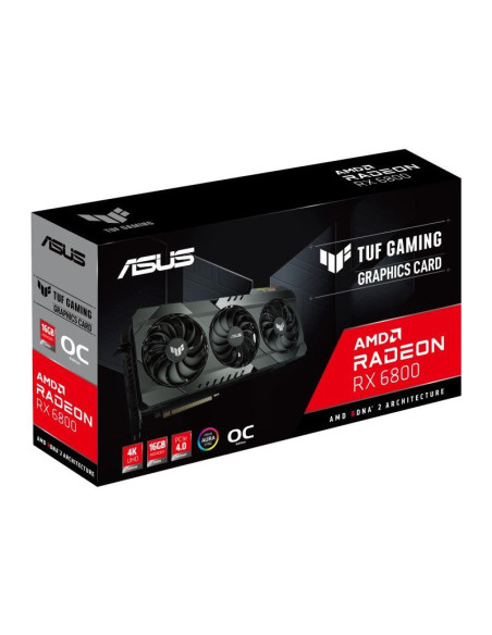 Placa video ASUS Radeon RX 6800 TUF GAMING O16G, 16GB