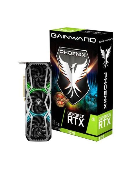 Placa video Gainward GeForce RTX 3070 Phoenix GS LHR, 8GB
