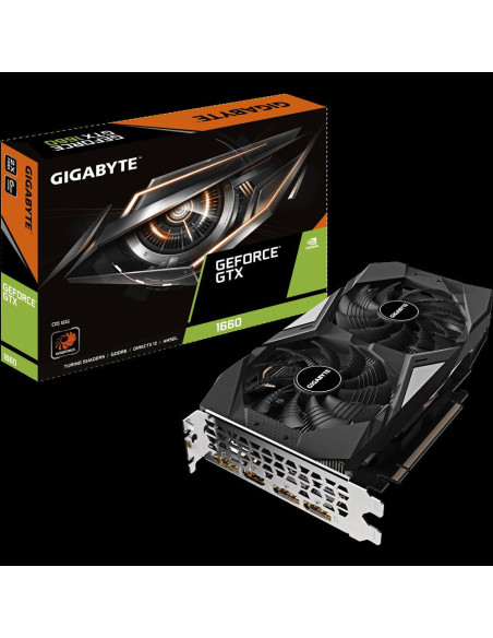 Placa video GIGABYTE GeForce GTX 1660 D5, 6GB