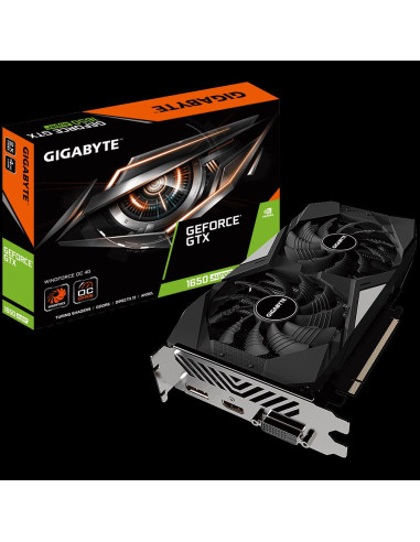 Placa video GIGABYTE GeForce GTX 1650 SUPER Windforce OC, 4GB