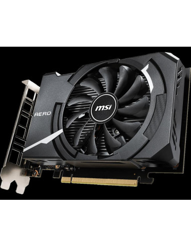 Placa video MSI GeForce GTX 1650 D6 AERO ITX O, 4GB