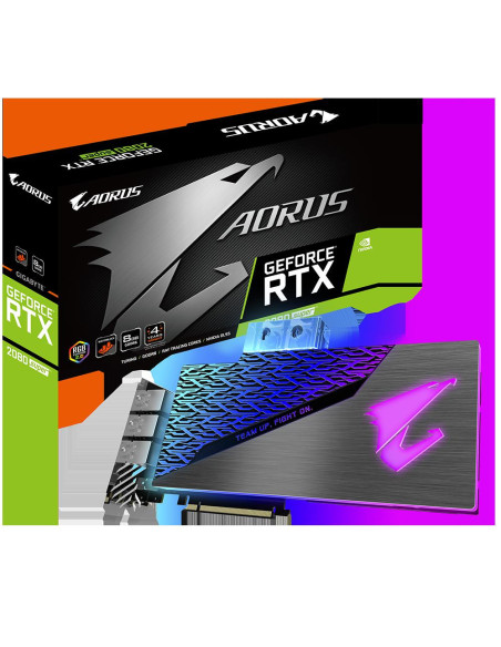 Placa video GIGABYTE AORUS GeForce RTX 2080 SUPER Waterforce