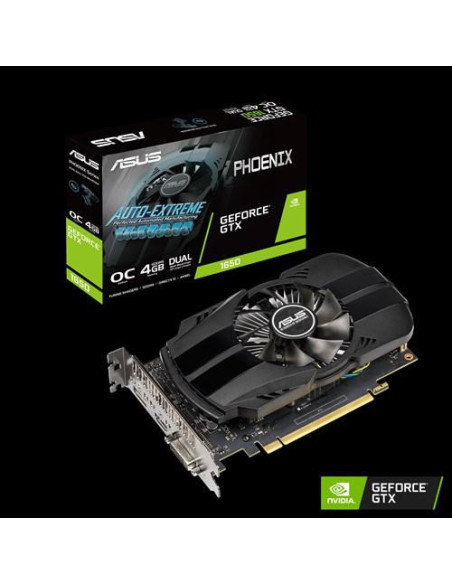 Placa video ASUS GeForce GTX 1650 Phoenix O4G, 4GB