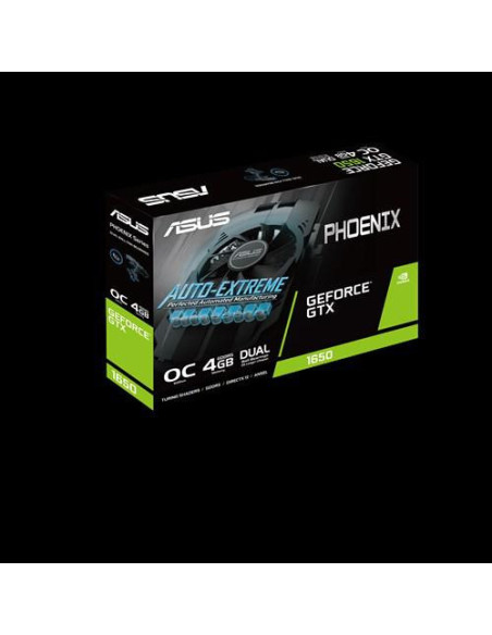 Placa video ASUS GeForce GTX 1650 Phoenix O4G, 4GB