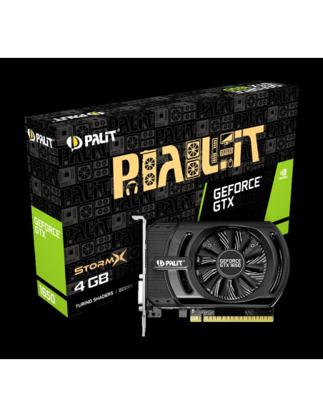 Placa video Palit GeForce GTX1650 StormX, 4GB,NE51650006G1-1170F