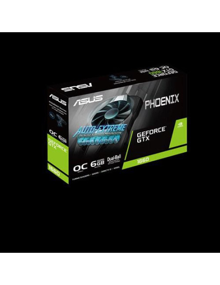 Placa video ASUS GeForce GTX 1660 Phoenix O6G, 6GB