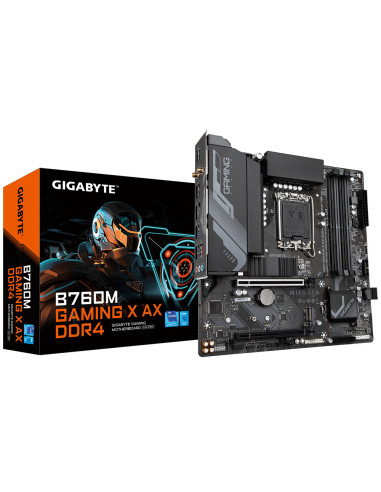 Placa de baza Gigabyte B760M GAMING X AX DDR4,B760M G X AX DDR4