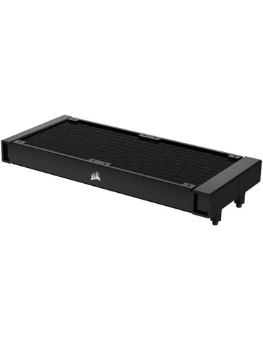 Cooler CPU Corsair H100x racire cu lichid, radiator aluminiu, 2 ventilatoare, dimensiune radiator 240mm, dimensiune ventilator 1