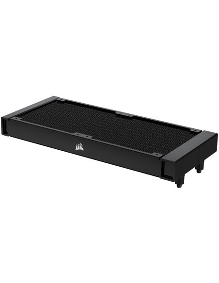 Cooler CPU Corsair H100x racire cu lichid, radiator aluminiu, 2 ventilatoare, dimensiune radiator 240mm, dimensiune ventilator 1