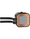 Cooler CPU Corsair H100x racire cu lichid, radiator aluminiu, 2 ventilatoare, dimensiune radiator 240mm, dimensiune ventilator 1