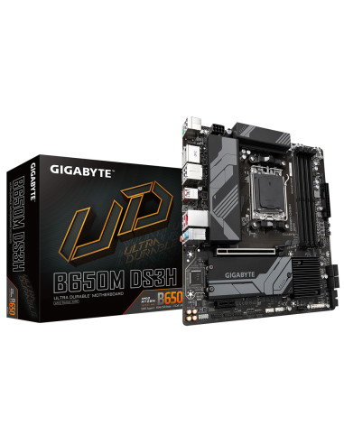 Placa de baza Gigabyte B650M DS3H AM5 AMD Socket AM5：Supports