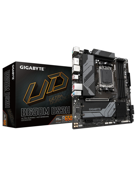 Placa de baza Gigabyte B650M DS3H AM5 AMD Socket AM5：Supports