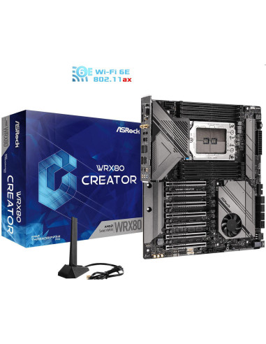 Placa de baza ASRock WRX80 Creator R2.0, sWRX8 Supports AMD