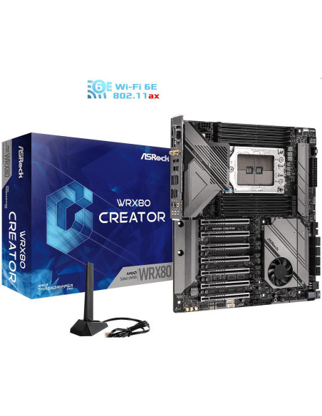Placa de baza ASRock WRX80 Creator R2.0, sWRX8 Supports AMD