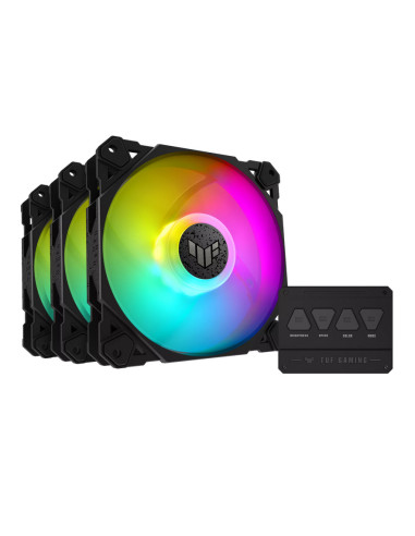 Ventilator Asus TUF Gaming TF120 ARGB Fan - Triple Fan Kit with