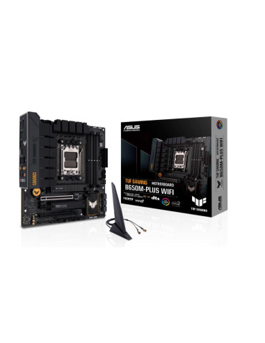 Placa de baza Asus TUF GAMING B650M-PLUS WIFI AM5, 4x DDR5, 3 Placa de baza Asus TUF GAMING B650M-PLUS WIFI AM5, 4x DDR5, 3