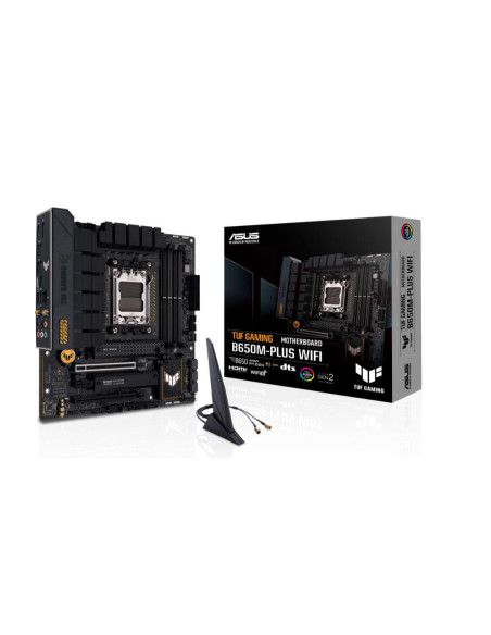 Placa de baza Asus TUF GAMING B650M-PLUS WIFI AM5, 4x DDR5, 3 Placa de baza Asus TUF GAMING B650M-PLUS WIFI AM5, 4x DDR5, 3