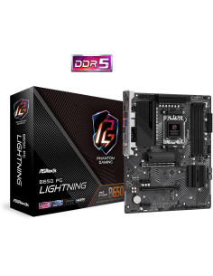 Placa de baza AsRock B650 PG Lightning AM5 Supports AMD Ryzen