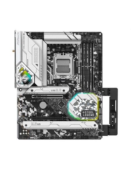 Placa de baza AsRock B650E Steel Legend WiFi AM5 Supports AMD