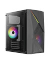 Carcasa Aerocool Raider Mini RGB neagra, SPCC Steel ATX Mini
