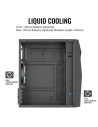 Carcasa Aerocool Raider Mini RGB neagra, SPCC Steel ATX Mini