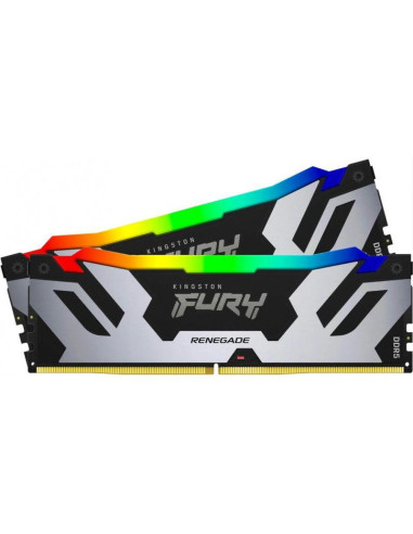 Memorie RAM Kingston Fury Renegade RGB, DIMM, DDR5, 32GB, CL32