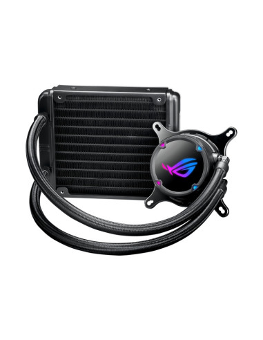 Cooler procesor all-in-one ROG STRIX LC 120 RGB, pompa si