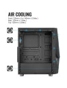 Carcasa Aerocool Zauron fRGB neagra