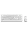 F1010-W,Kit tastatura si mouse A4TECH F1010-W, Alb