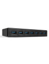 Hub USB Lindy LY-43228, 7 Port, USB 3.1,,LY-43228